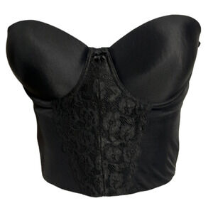 SECRET Treasure Corse, black, 2 bones in side, 38D